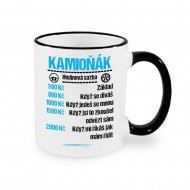 Hrnek Kamioňák - sazba